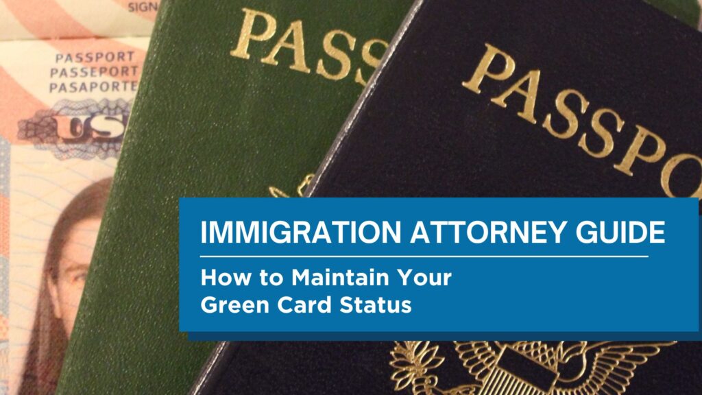 Green Card Passport, USA Passport